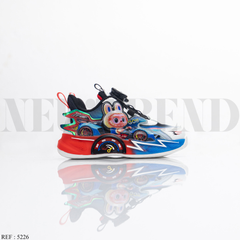 Baskets Garçon 5226 Black/Red
