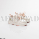 Baskets Fille B2509 White/Pink