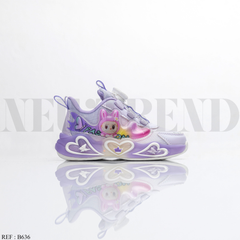 Baskets Fille B636 Purple