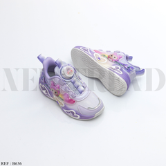 Baskets Fille B636 Purple