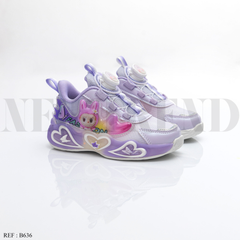 Baskets Fille B636 Purple