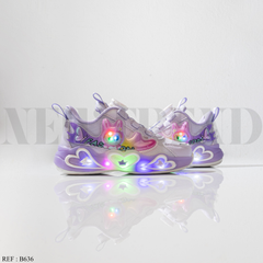 Baskets Fille B636 Purple