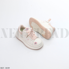 Baskets Fille B109 White/Pink