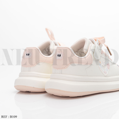 Baskets Fille B109 White/Pink
