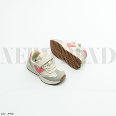 Baskets Fille A900 White/Pink