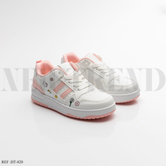 Baskets Fille DT-820 White/Pink