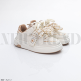 Baskets Fille A2512 White/Khaki