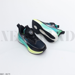 Baskets Garçon 28175 Black/Green