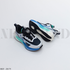 Baskets Garçon 28175 Black/Blue