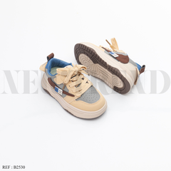 Baskets Garçon AB2530 Beige/Khaki