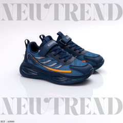 Baskets Garçon A0060 Blue