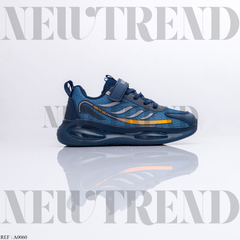 Baskets Garçon A0060 Blue