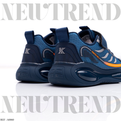 Baskets Garçon A0060 Blue