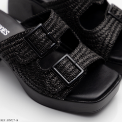 Mules à plateforme DN727-18 Black