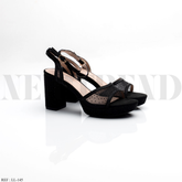 Sandales à talon LL-145 Black