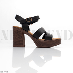 Sandales à talon YQ-1 Black