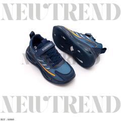 Baskets Garçon A0060 Blue