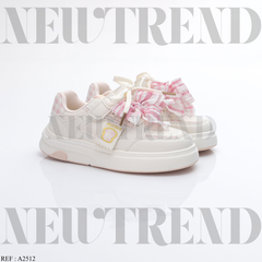Baskets Fille A2512 White/Pink