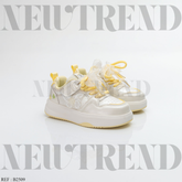 Baskets Fille B2509 White/Yellow