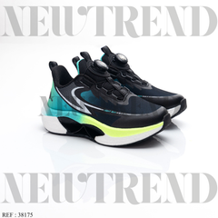 Baskets Garçon 38175 Black/Green