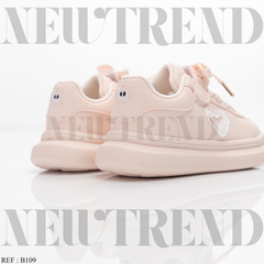 Baskets Fille B109 Pink