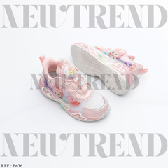 Baskets Fille B636 Pink