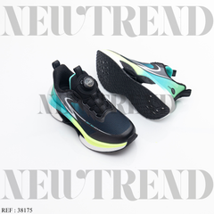 Baskets Garçon 38175 Black/Green