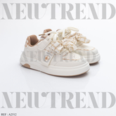 Baskets Fille A2512 White/Khaki