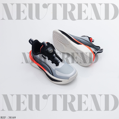 Baskets Garçon 38169 Black/Red