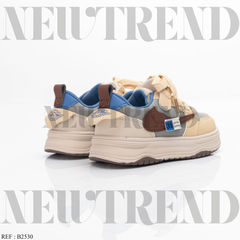 Baskets Fille AB2530 Beige/Khaki