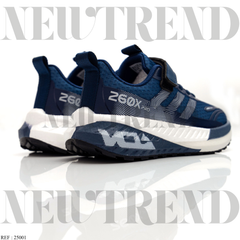 Baskets Garçon A25001 Blue