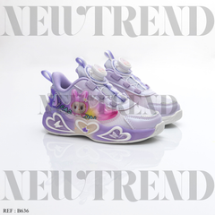 Baskets Fille B636 Purple