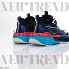 Baskets Garçon 38169 Black/Blue