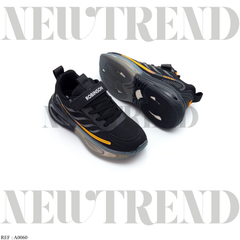 Baskets Garçon A0060 Black