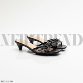 Mules à talon LL-196 Black