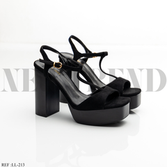 Sandales à talon LL-213 Black