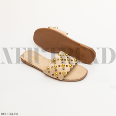 Mules GQ-136 Beige