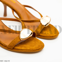 Mules à talon GQ-152 Camel