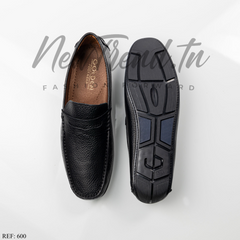 Golden Shoes 600 Cuir Noir