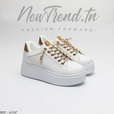 GLA Femme A1247 White/Gold