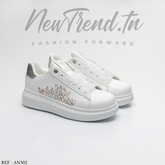 Seline Femme AN502 White/Silver
