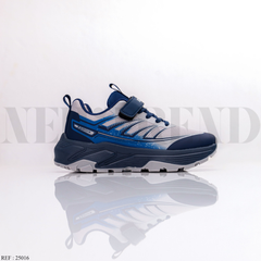 Baskets Garçon A25016 Grey/Blue