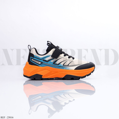 Baskets Garçon A25016 Orange