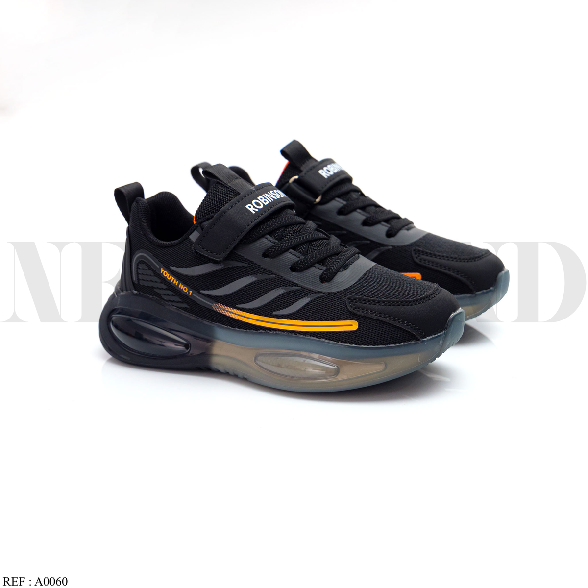 Baskets Garçon A0060 Black