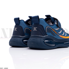Baskets Garçon A0060 Blue