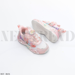 Baskets Fille B636 Pink