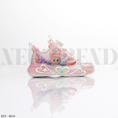Baskets Fille B636 Pink