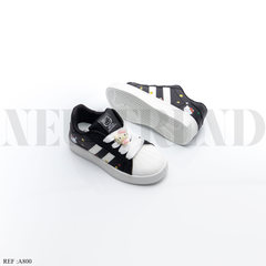 Baskets Fille A800 White/Black