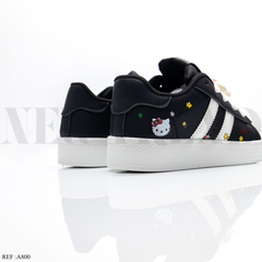 Baskets Fille A800 White/Black