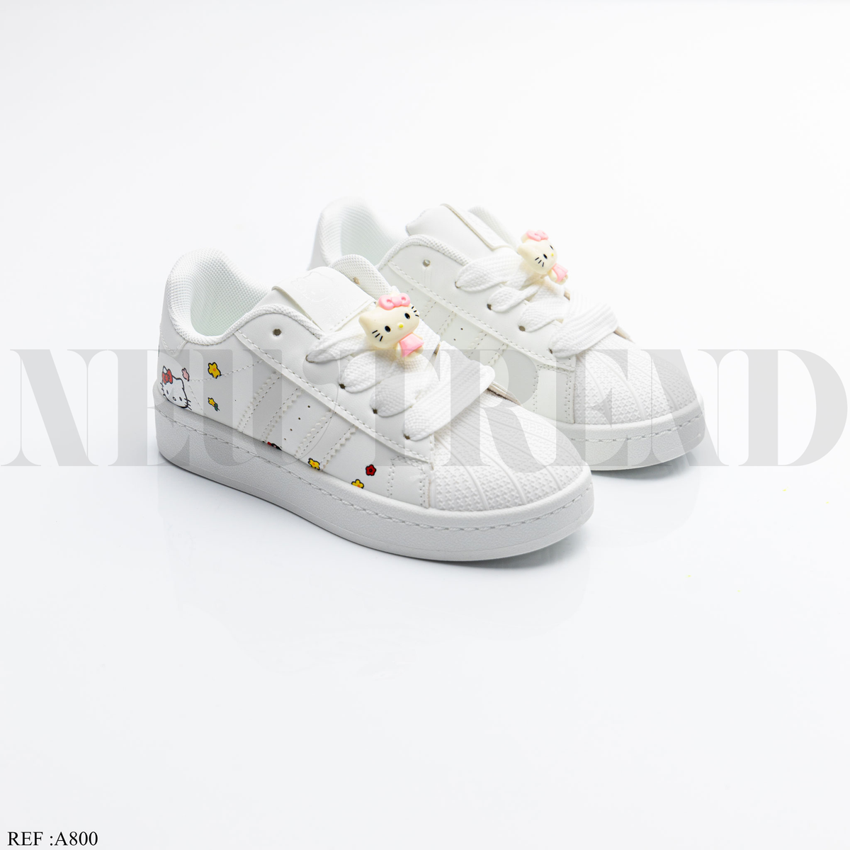 Baskets Fille A800 White